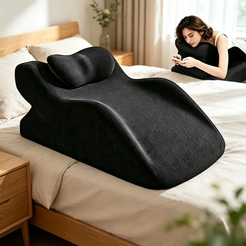 Multifunctional Prone Pillow Intimacy Support Bed Cushion For Lying Down Sleeping And Mobile Phone Use