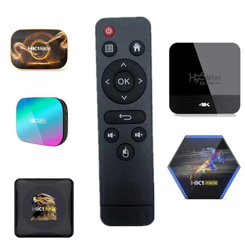 Remote Control For H96 MAX 331/ Max X3 /MINI V8/ MAX H616 Smart TV Box Android 10/9.0 4K Media Player Top Box Controller Durable