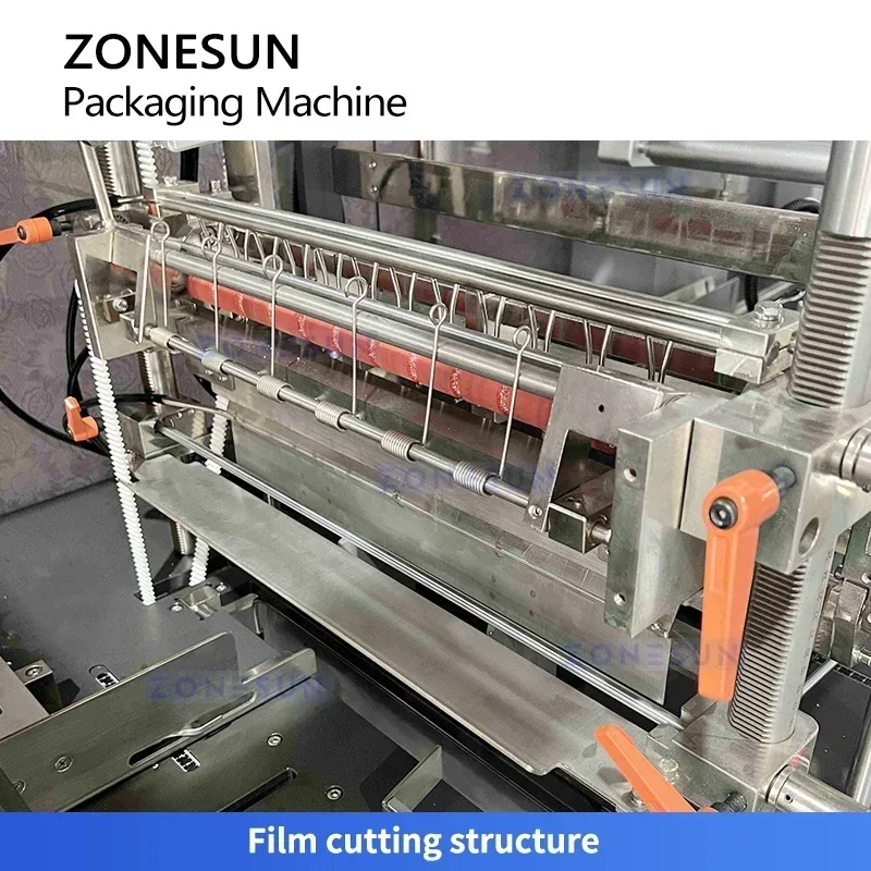 Zonesun ZS-FPM1 Máquina automática de embalagem de celofane Caixa de embalagem de livros