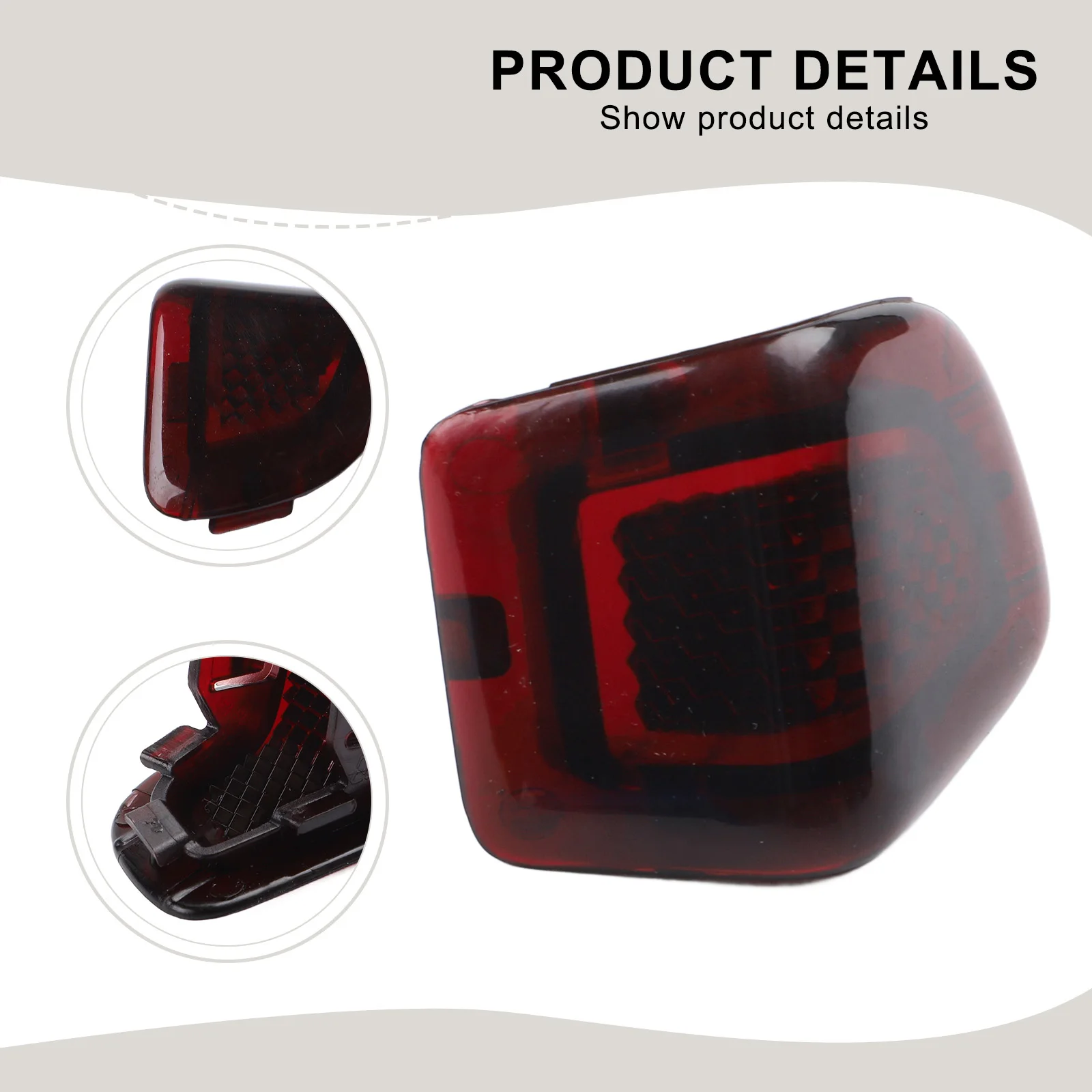 Car Door Inner Lamp Cover Left Front Door Reflector 1792912 For Ford For Transit MK8 For Tourneo Custom Automobile Accessory