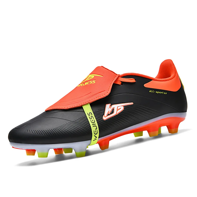 

2025 Football Shoes Professional Men Football Field Boots Original Fast Soccer Shoes Society Cleats Grass Training Long Spikes F