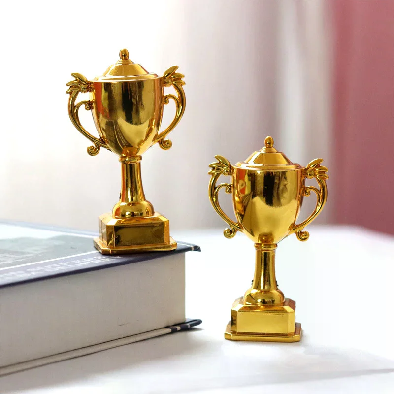 5x8.5cm Award Trophy Winner Trophies Children Plastic Toys for Kids Competition Reward Prize Party Favors