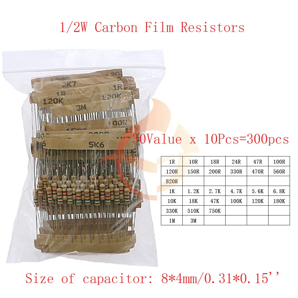 Variant: 0.5W x 300pcs