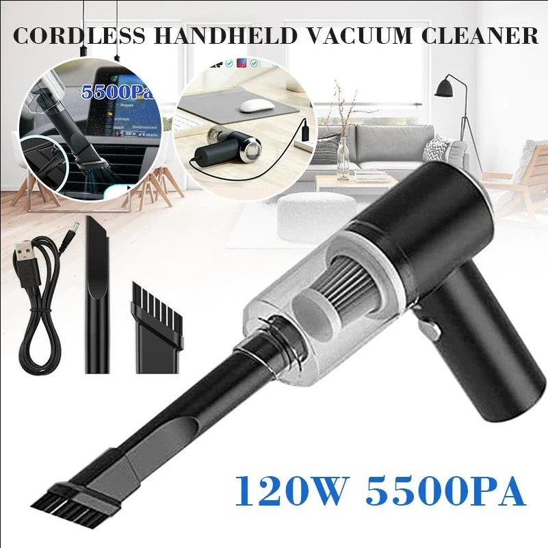 Vacuum Cleaner For Computers and Keyboards Handheld Vacuum Wireless Cleaner Powerful High-Power Charging Home PC Use Indoor