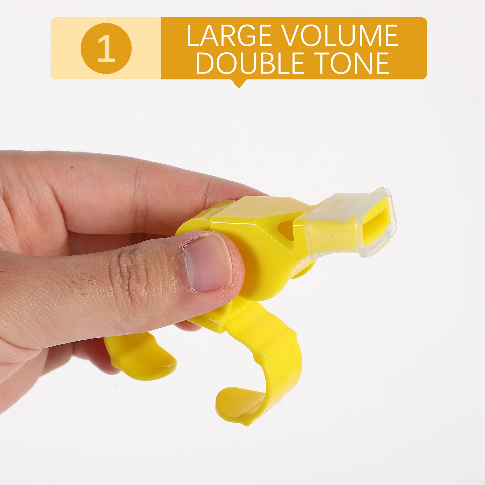 

4pcs Loud Sound Whistle With Ring For Outdoor Sports Referee Coaches Teachers Durable Abs Lightweight Portable Gift