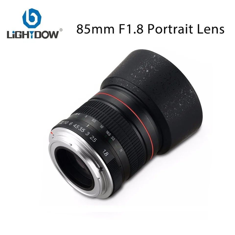 Lightdow Full-Frame Prime 85mm F1.8-F22 Manual Focus Portrait Lens