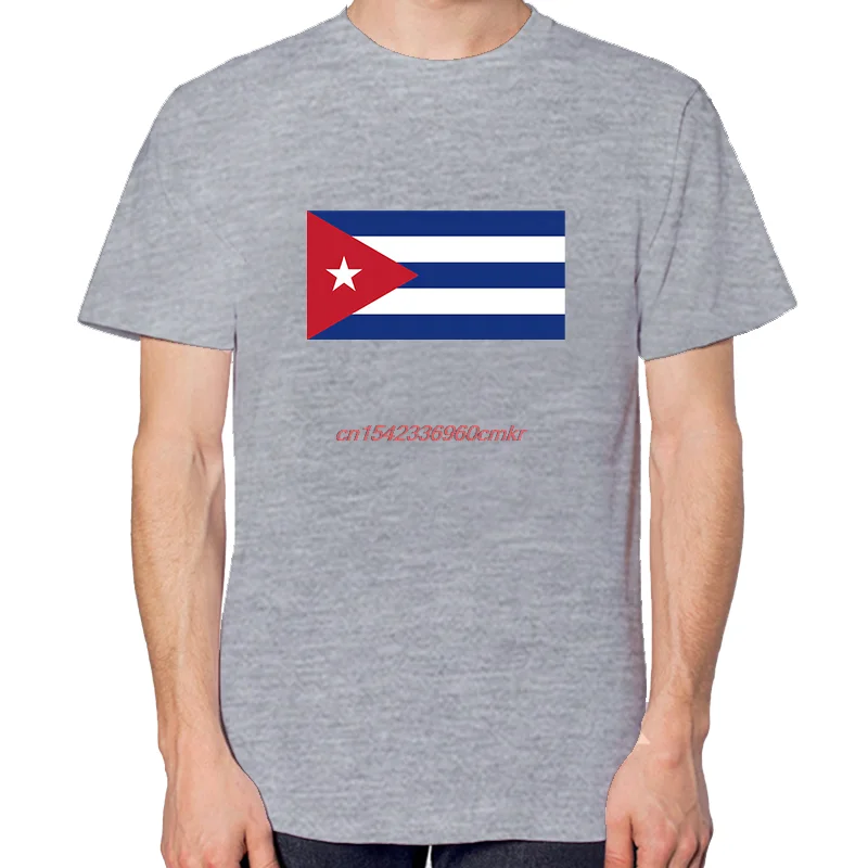 Fashion Round Neck T-Shirt Cuban Cuba Flag Graphic T Shirts Tees Tops Summer Cotton New Shirts And T-Shirts Unisex Print T Shirt