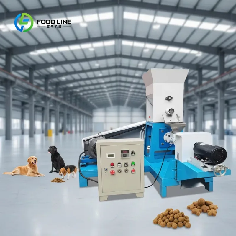 Customized Pellet Extruder Making Fish Feed Cat Dog Pet Treat Wet Pellet Food Extruder Production Make Machine