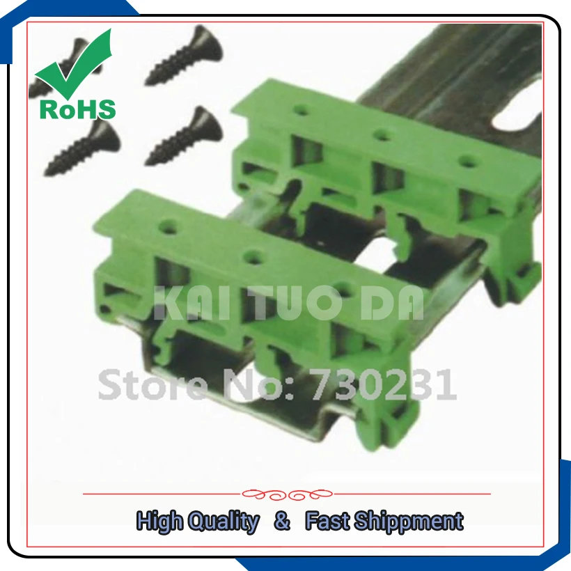 Free Shipping Simple PCB Circuit Board Mounting Bracket For Mounting DIN Rail Mounting