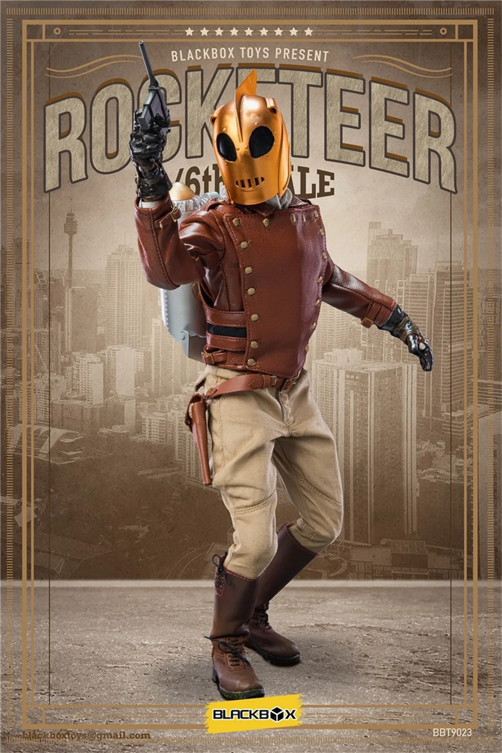 Blackbox 1/6 Guess Me Serie-Rocketeer BBT9023A BBT9023B Volledige Set Action Hele Cijfers Model Voor Fans Diy