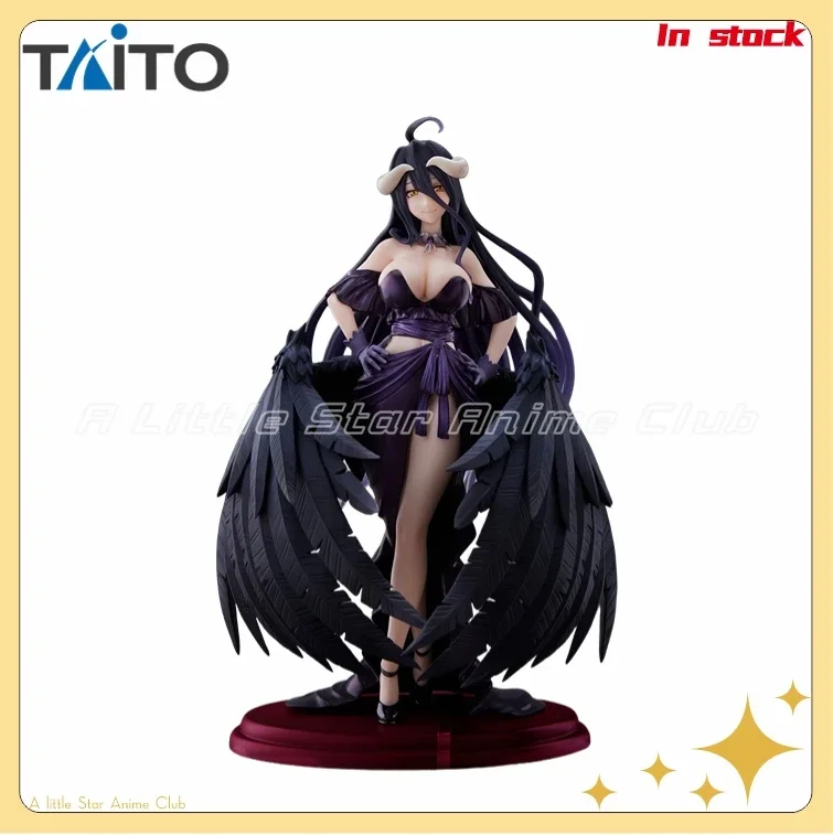 

Original TAiTO AMP Advanced Version OVERLORD IV Albedo Black Dress Anime Figure Ornament Collection Model