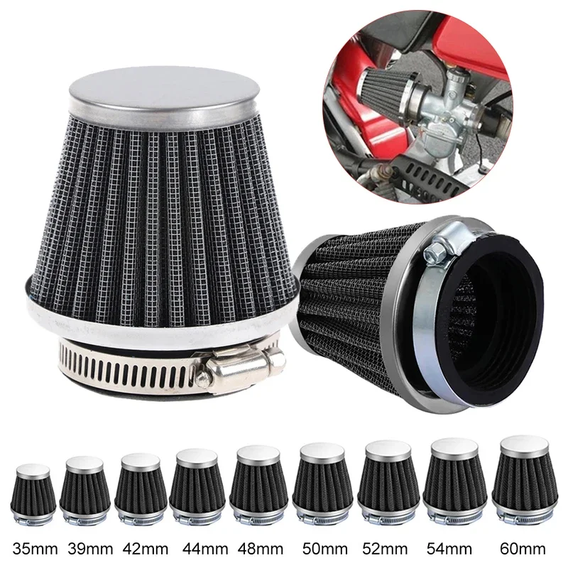 

Car Air Filter Motorcycle Mushroom Head Air Filter Clamp on Air Filter Cleaner High Flow Intake FilterIntake Filter Accessories