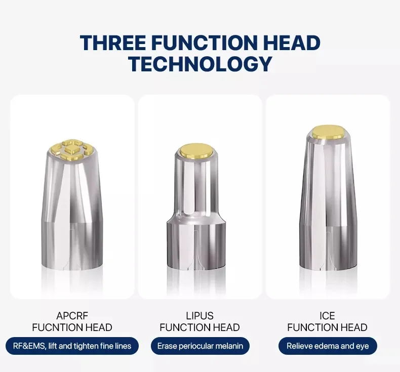 3in1 Anti-aging Wrinkle Removal Galvanic Massage Equipment Lifting Smart Eye Care Machine   Instrument