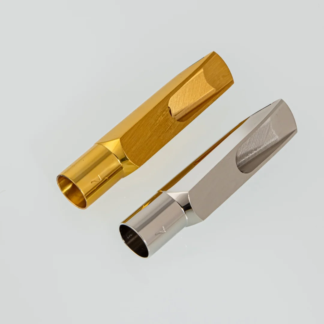 Professional advanced Beechler Saxophone Metal Mouthpiece Alto Soprano Tenor Size 5 6 7 8 9 Sliver Plated Sax Accessories