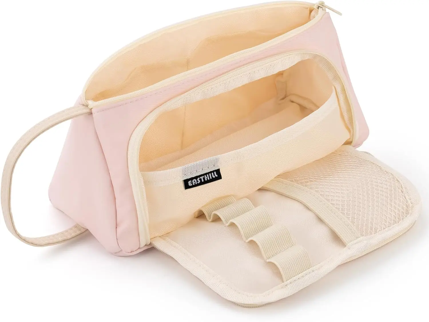 

Вместительный пенал-органайзер для ручек и карандашей для школы, офиса, подростков, девушек, взрослых, простая сумка для канцелярских принадлежностей