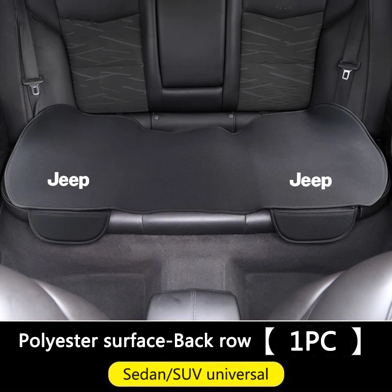 Universal Car Seat Cushion Non-Slip Cover Velvet Plush Protector Pad For Jeep Renegade Wrangler JL JK Gladiator Cherokee Compass