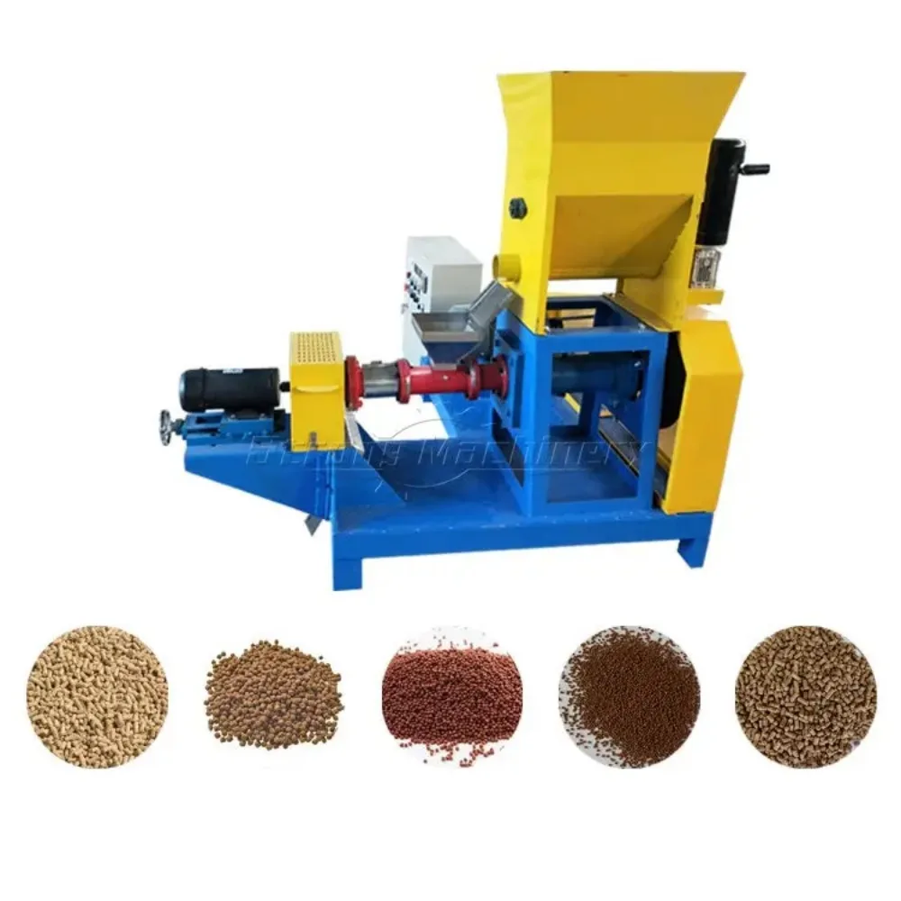 Cat Animal Floating Fish Dog Pet Food Small Feed Pellet Grinder Manufacturing Extrusion Machine Price