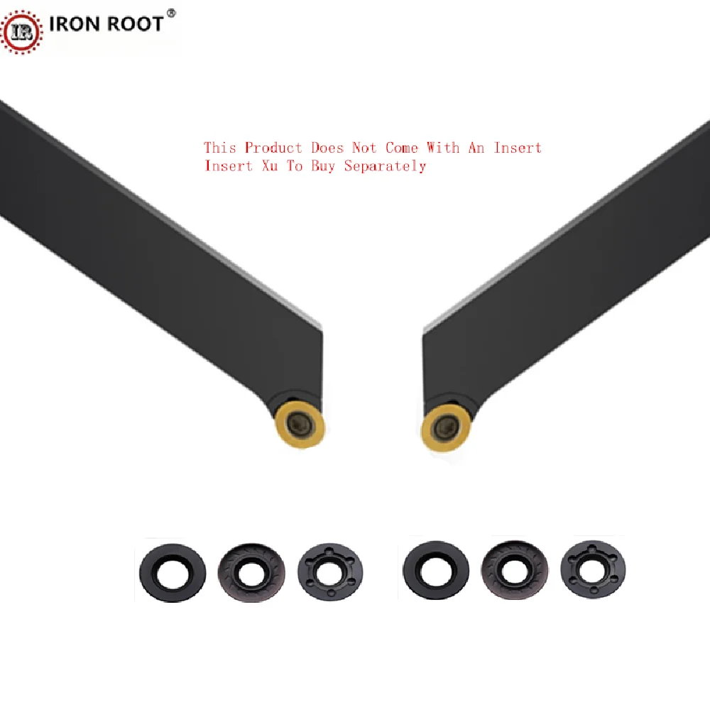 IRON ROOT 1P SRGCR1616H10,SRGCR2020K10,SRGC2525M10,SRGCL1616H10 CNC Lathe Turning Tools External Turning Tool Holder RCMT