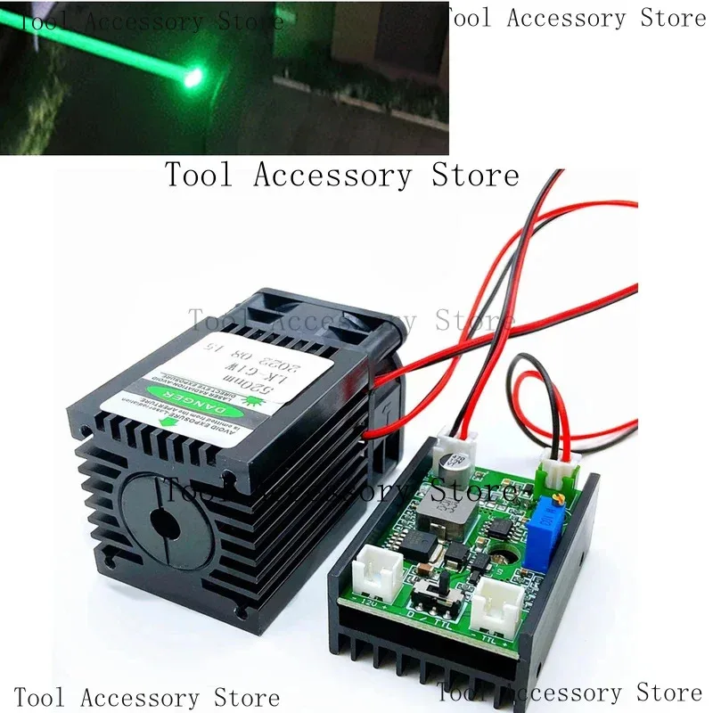 

520 Нм, 530 Нм, 1 Вт, зеленый грунт, лазер для отпугивания птиц, свет для шоссе