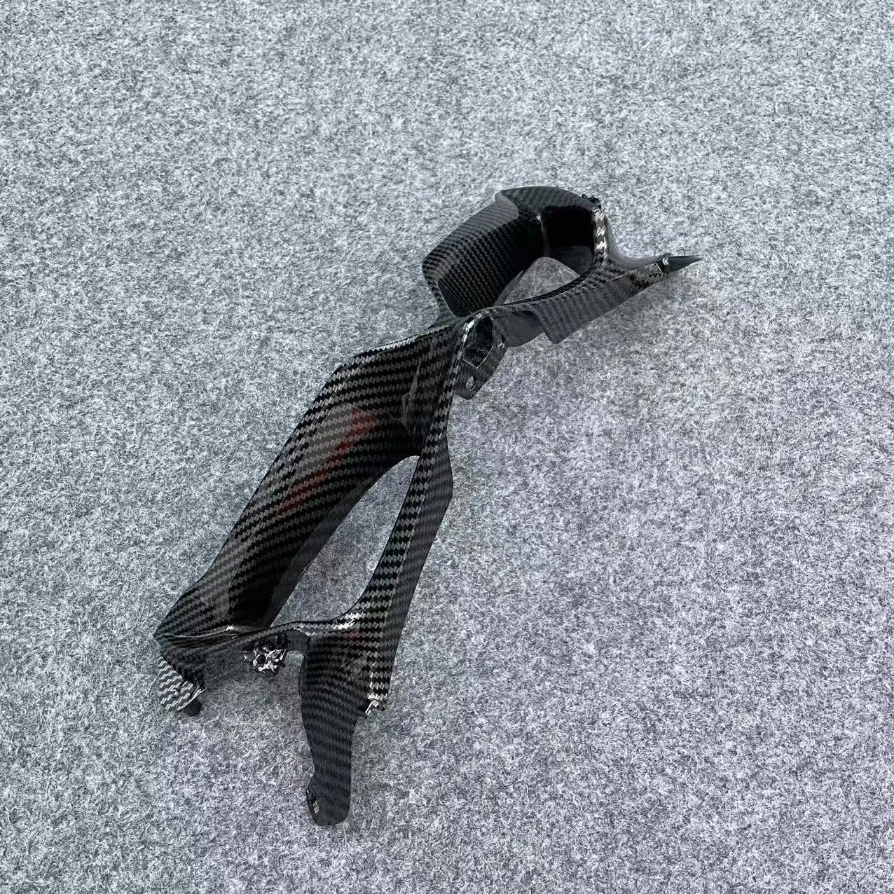 ABS motorcycle fairing GSXR750 600 small R K8 08 09 10 2008 2009 2010 Head cover ventilation pipe air intake carbon fiber paint