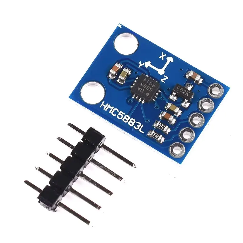GY-273 3V-5V HMC5883L Modul Sensor Magnetometer Kompas Tiga Sumbu Modul Medan Magnet Tiga Sumbu UNTUK Arduino