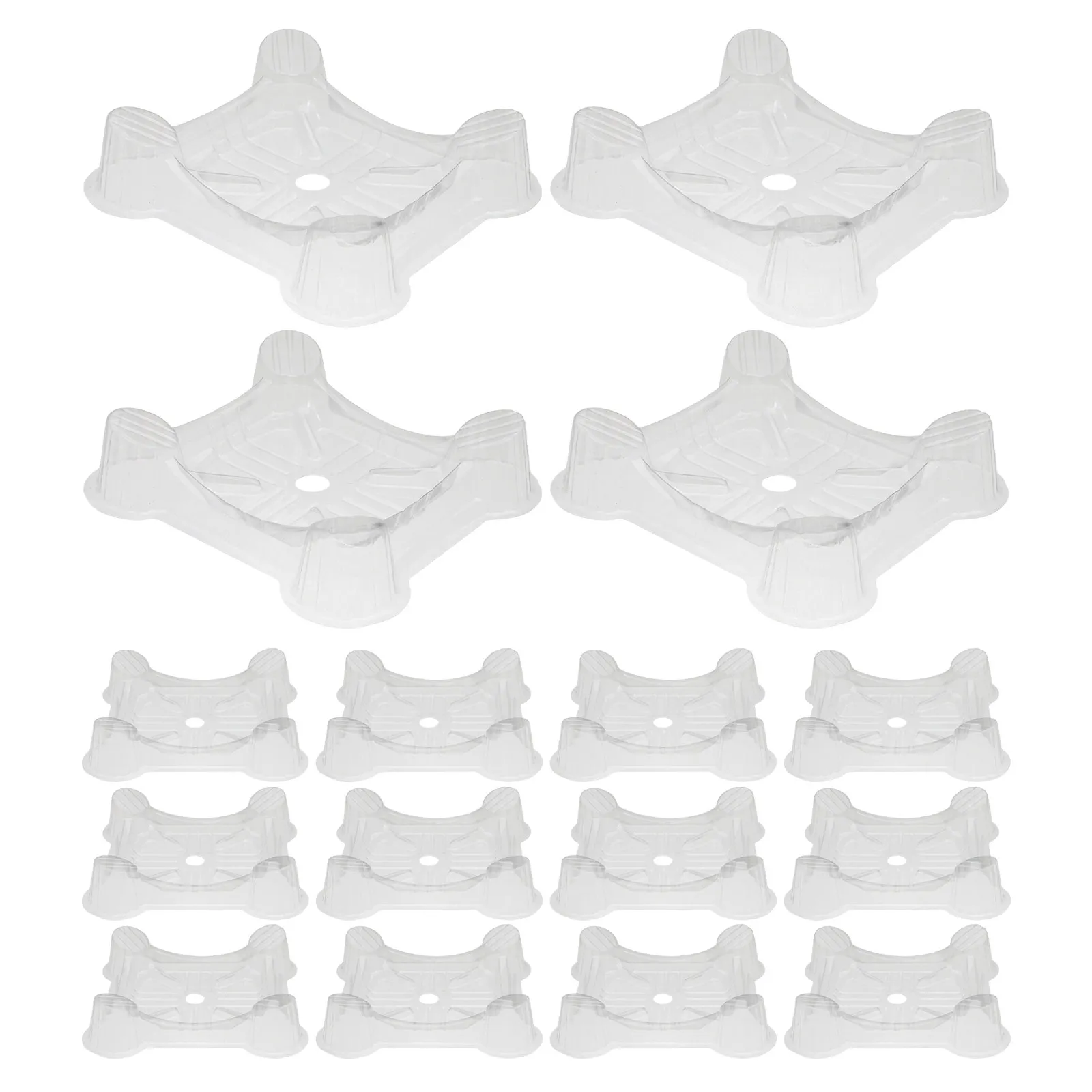 20Pcs Plastic Melon Cradle Uv Resistant Watermelon Support Stand Garden Fruit Plant Protector Elevates Produce Prevents Ground
