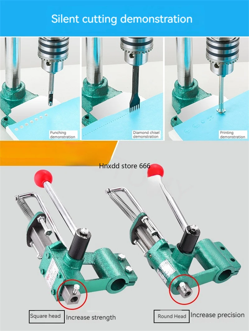 Small Home Manual Press Miniature Punching Hand Beer Machine Cutting Equipment Hand Move Press Die Chip Device Industrial image 4