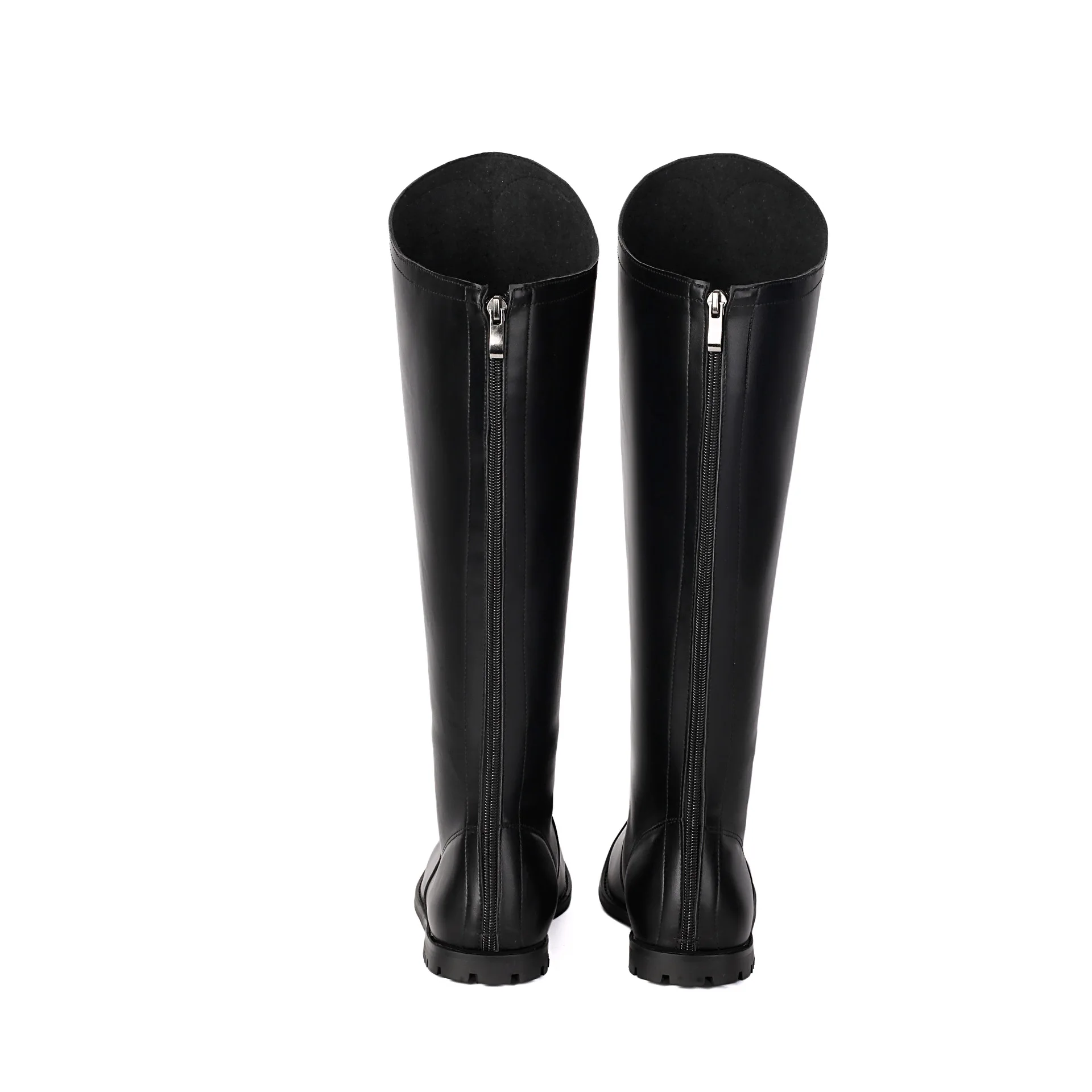 Vintage Renaissance Spitze Kniehohe Stiefel für Damen, Schwarz, mit Reißverschluss Hinten, Kniehohe Piratenstiefel, Elfen-Halloween PU-Leder Hohe Schuhe – Detail 13