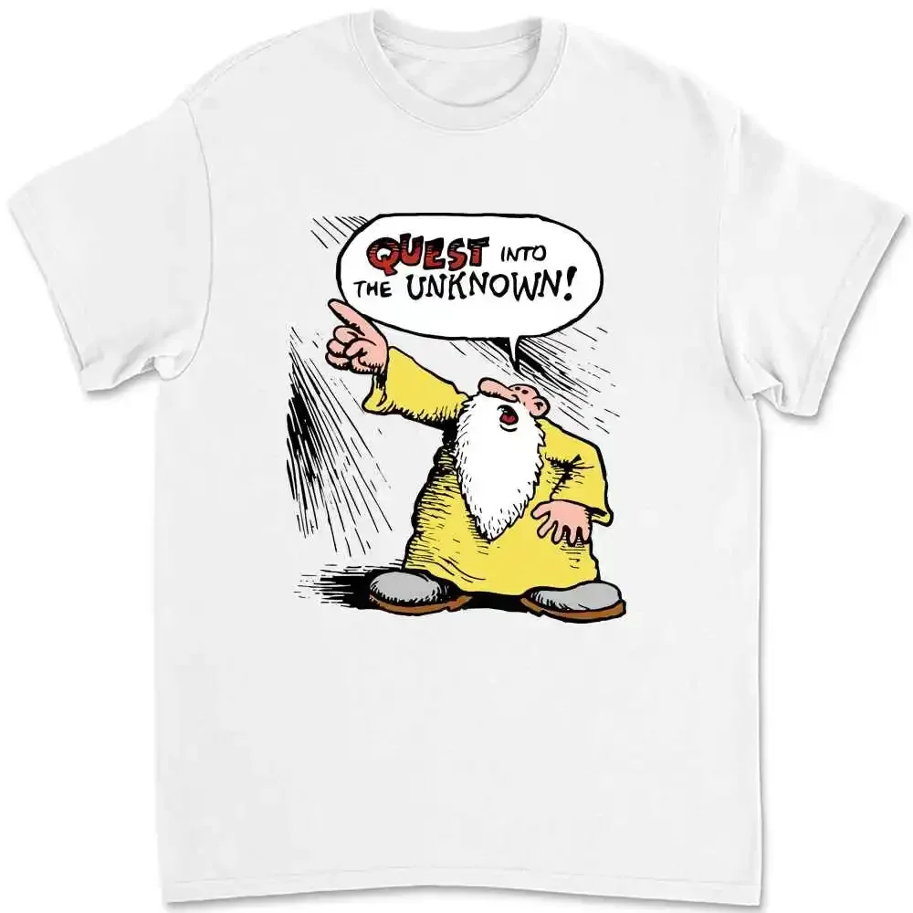 80S R Crumb Robert en el desconocido Mr Natural Underground Comix camiseta mediana RBF3