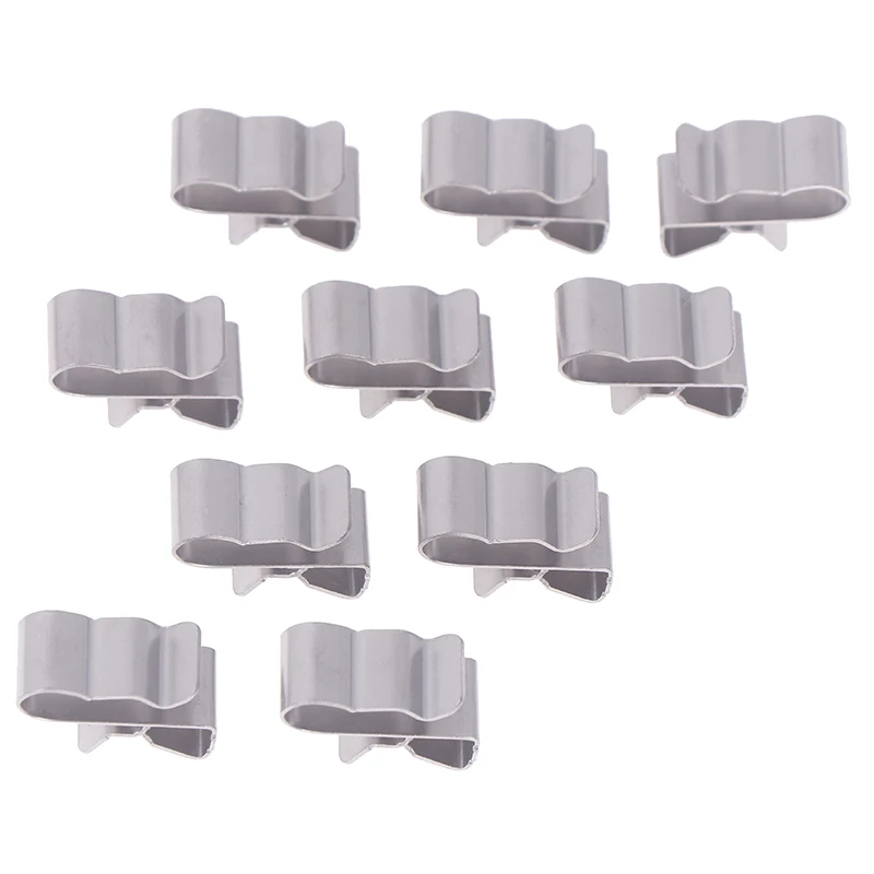 10pcs 304 Steel Stainless Solar Pv Cable Clips/Clamp for Pv Solar Cable Wire Installation in Photovoltaic System