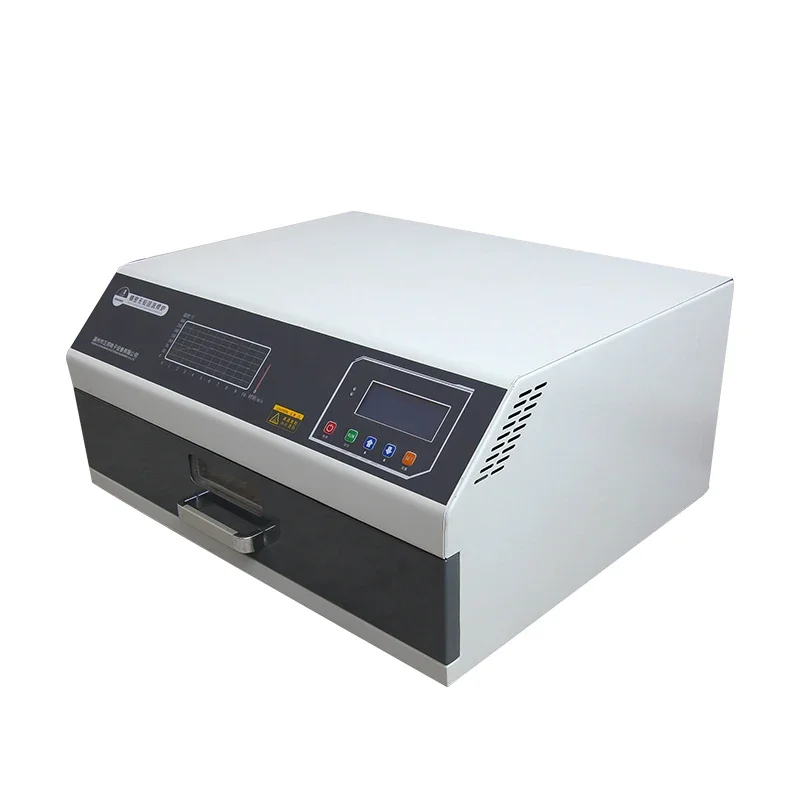 

Drawer Style Reflow Oven 500x400mm Hot Air Reflow Soldering Oven Small Reflow Solder For Smt Pcb Production Line