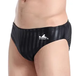 YINGFA High Quality  Men Racing Swimming Briefs Triangle Professional Swimsuit For Training And Competition