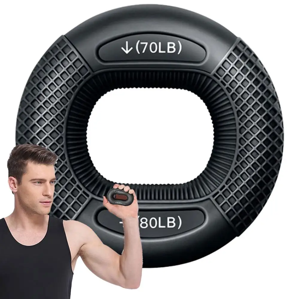 Silikon Finger Greifer Ring Hand Muskel Stärker Ring Handgelenk Finger Trainer Übung Karpaltunnelsyndrom Expander Workout Fitness Gerät