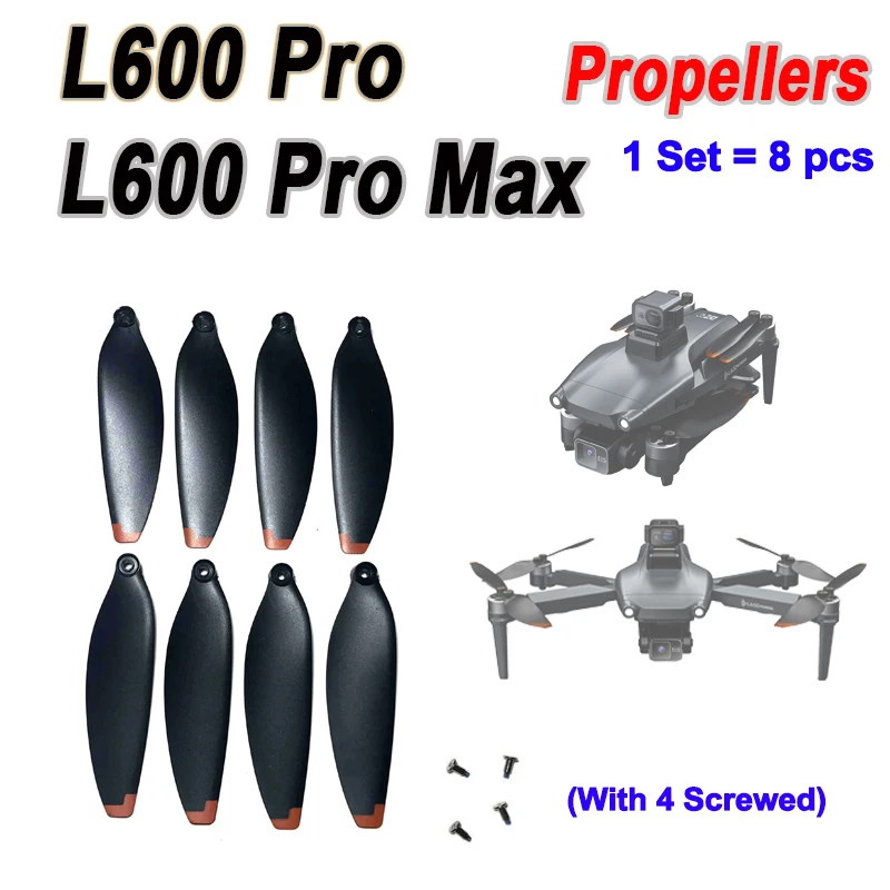 Original LYZRC L600 Promax Propellers For L600 Pro Drone Spare Paddles Accessories Parts