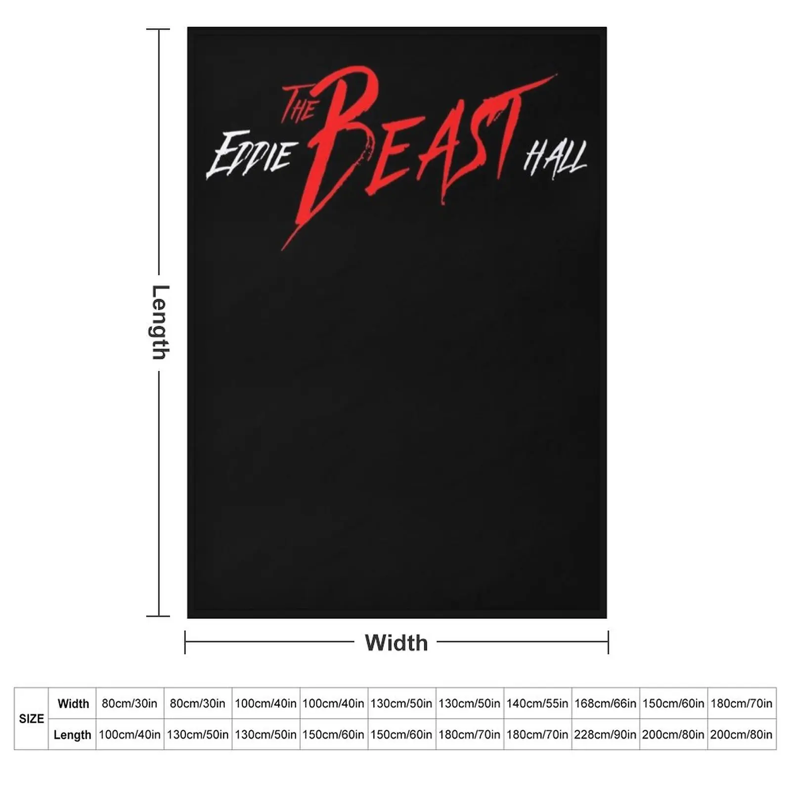 Eddie Hall - The Beast Classic Essential Throw Blanket Sofa Quilt for babies halloween bed plaid Soft Big for sofa Blankets