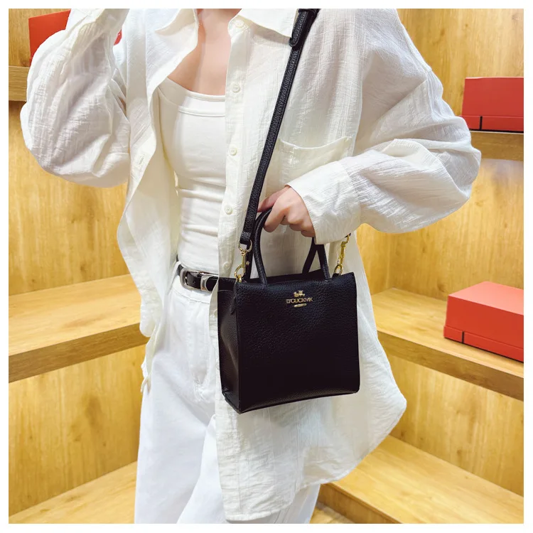 

2025 New Mini Tote Bag for Women, Minimalist Small Square Shoulder Bag, Premium Convertible Handheld Crossbody for Work