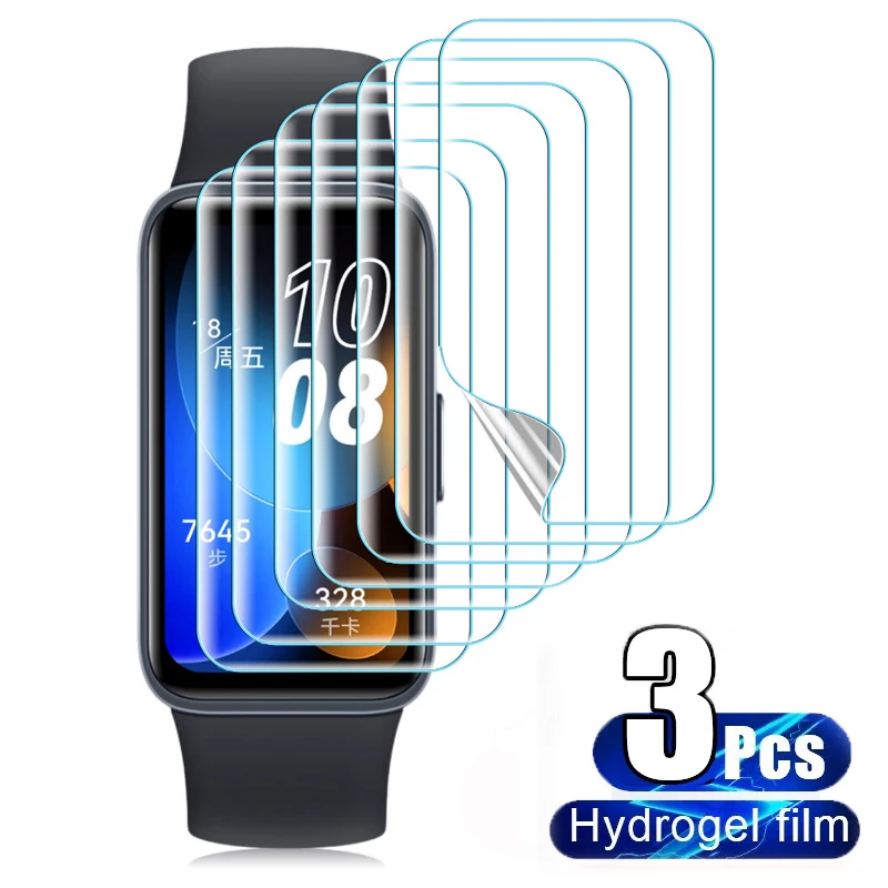 

Hydrogel Film For Huawei Watch Band 8 7 6 Soft TPU Full Screen Protector For Huawei Band 8 HD Smart Watch Clear Film Not Glass