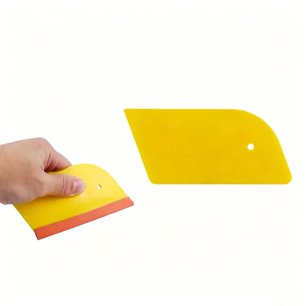 5 Pcs/Lot High Quality Automotive Ethylene Based Application Tools Window Film Coloring Felt Scraper Deer Skin Edge Scraper