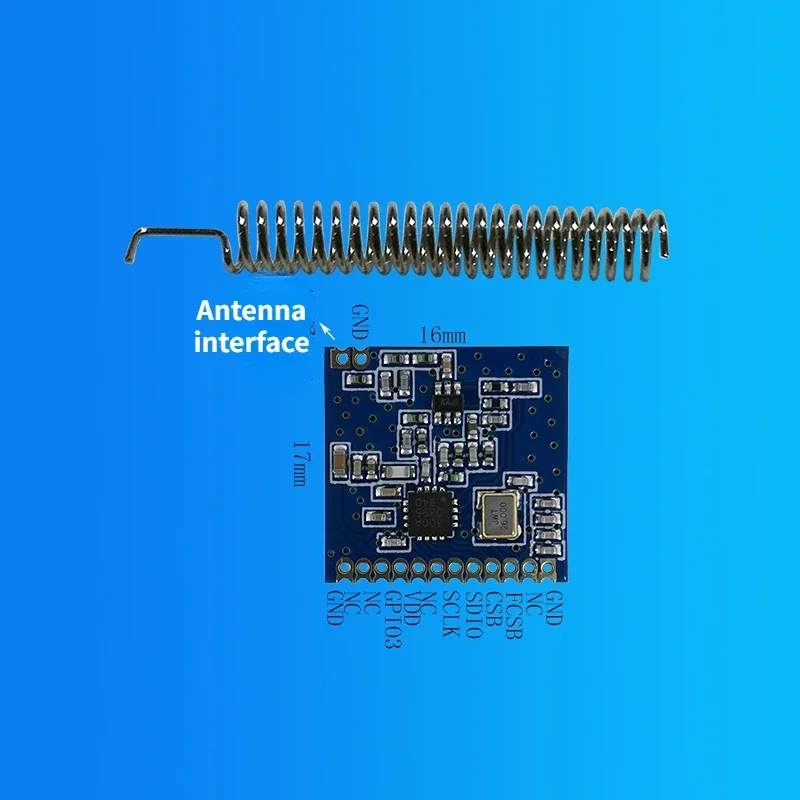 CMT2300A Wireless Module 433M Wireless Data Transmission/similar to SI4438/lora/SI4432 Wireless Module