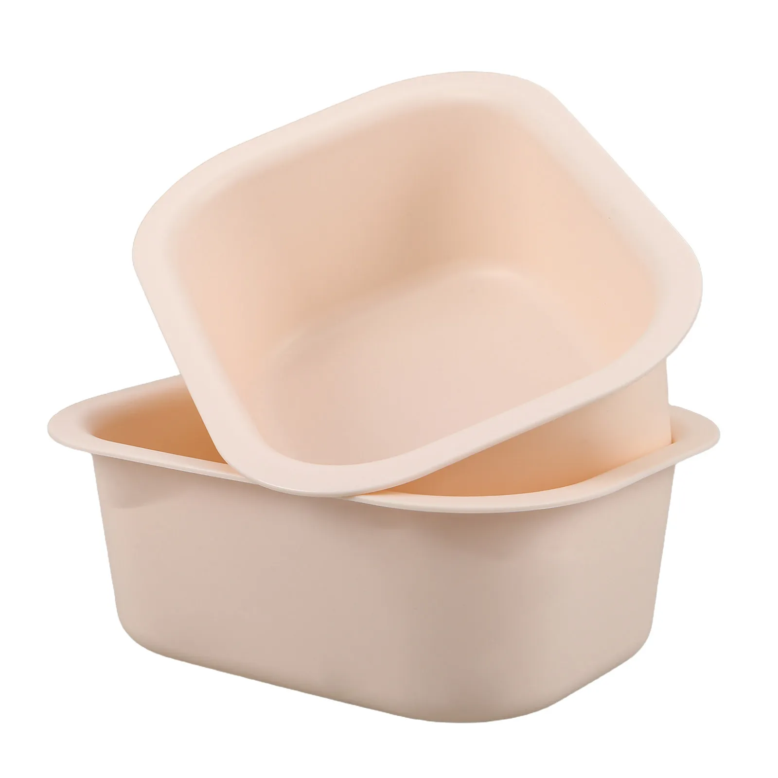 2Pcs Baby Changing Station Basin Thickened Heat Resistant Plastic Nursery Diaper Table Accessory Non Slip Infant Wash Tub