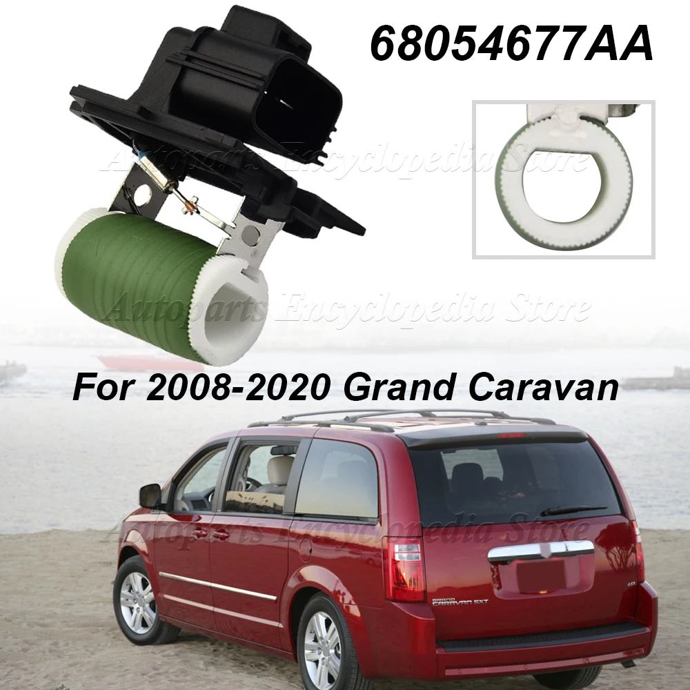 Resistencia del Motor del Ventilador de Refrigeración del Motor para Dodge Grand Caravan Journey Chrysler Town & Country 2008-2020 68054677AA