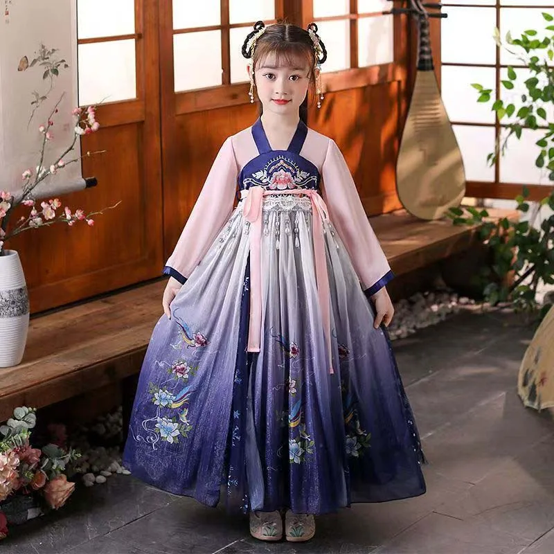 فستان هانفو الصيني الجديد للفتيات #4