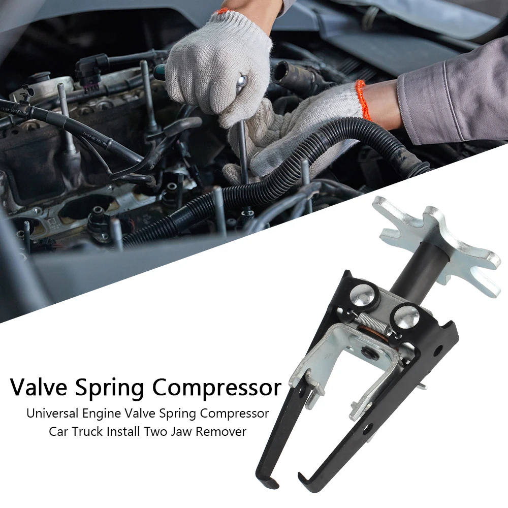 New Valve Spring Compressor Professional Remove Valve Expander Plier Auto Engine Overhead Valve Removal Tool Spring Keeper Tool