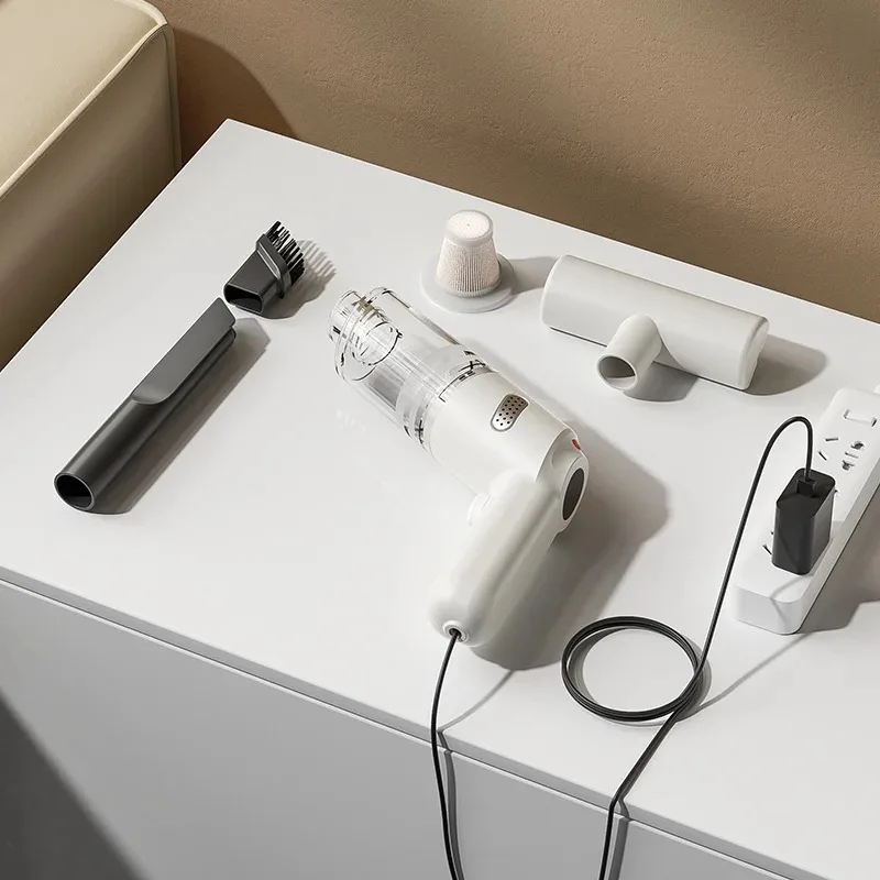 New 10000PA Wireless Vacuum Cleaner USB Mini Handheld Large Suction Car Vacuum Cleaner Pet Hair Absorber Home Cleaning Tools