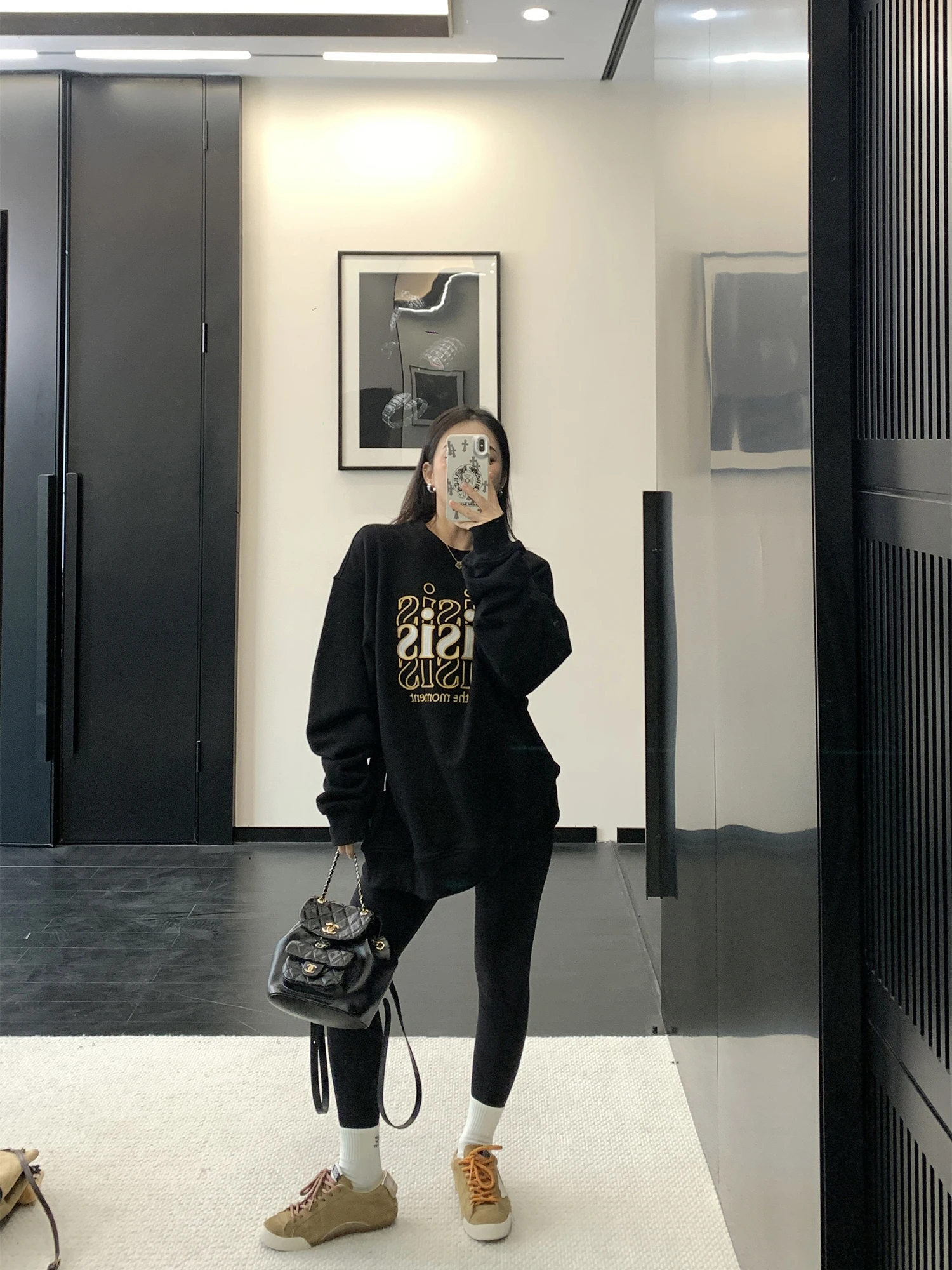 

Новая весенняя женская толстовка Oisis свободного кроя с круглым вырезом, в американском ретро-стиле, с вышитыми буквами, удобная хлопковая футболка-худи