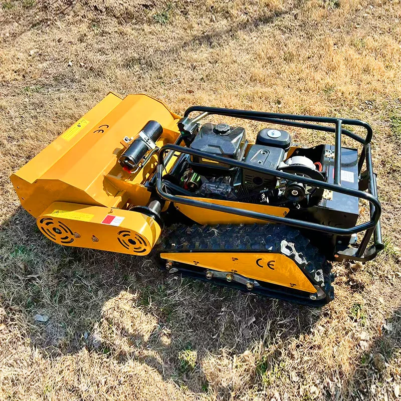 Customized High Quality Machine Terrain Remote Lawn Mower Robot with Engine Lawn Mower