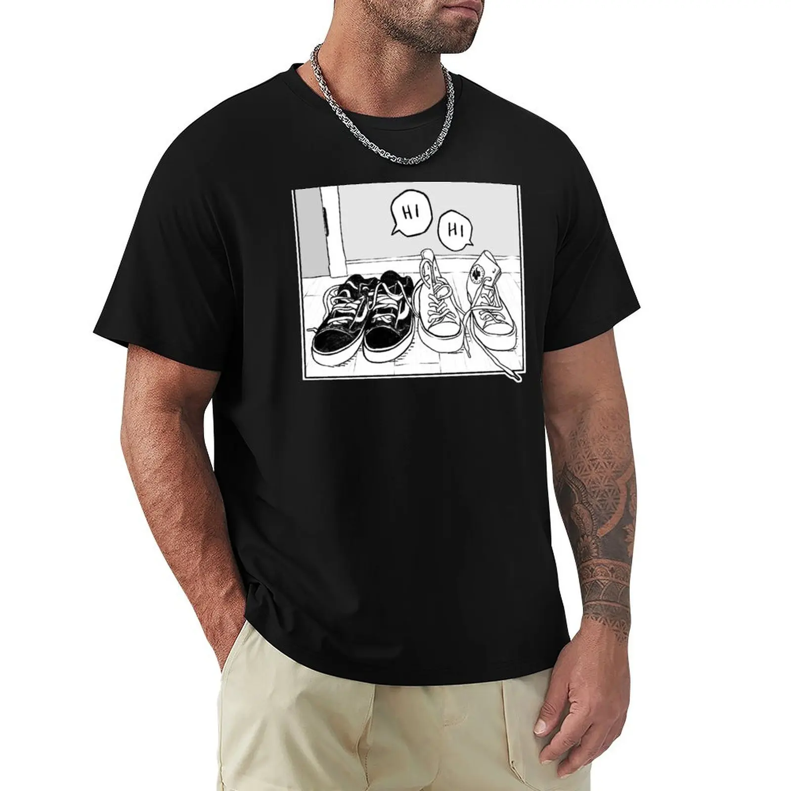

Heartstopper shoes T-Shirt graphics shirts graphic custom shirt Men's clothing