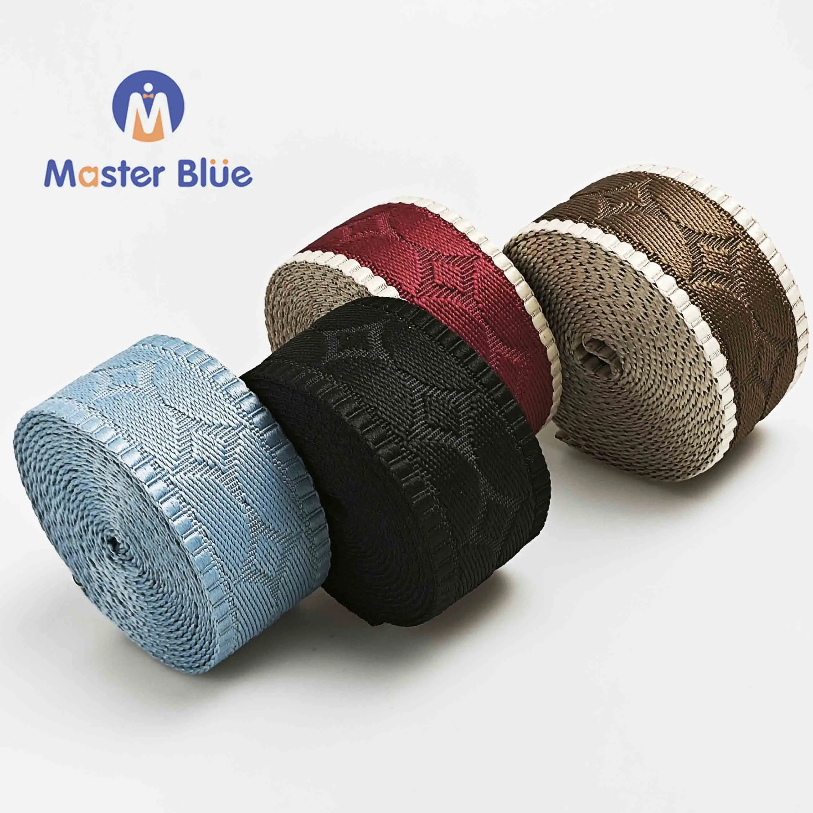 1 Roll 1.5 inch/3.80cm Wide 3 Yard Long Aztec Geometric Jacquarded Pattern Bag Strap  For Purse Bag Making Webbing Strap For DIY