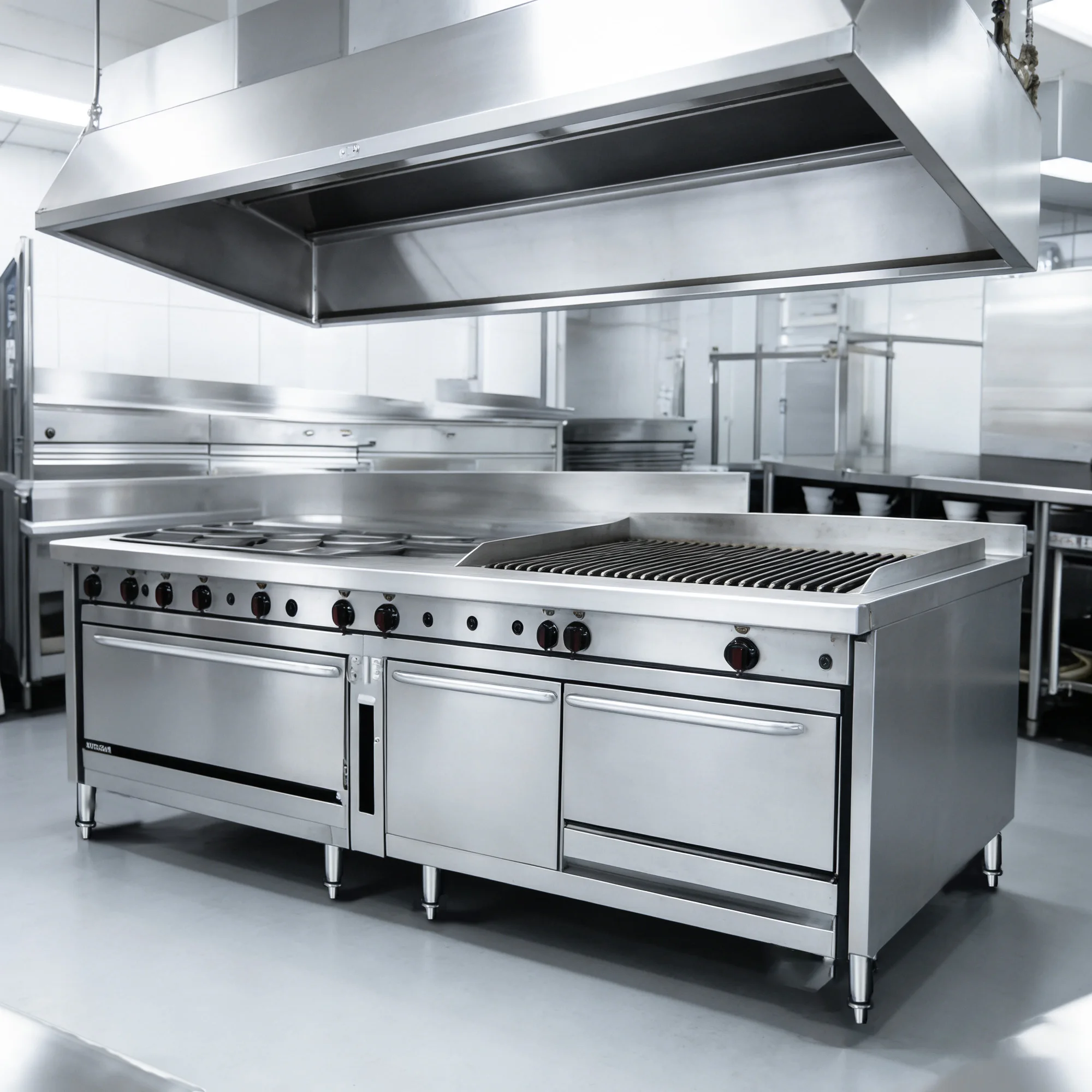 One-Stop Project Solution Full Set Stainless Steel Commercial Kitchen Cooking Equipment for Restaurants Catering Services
