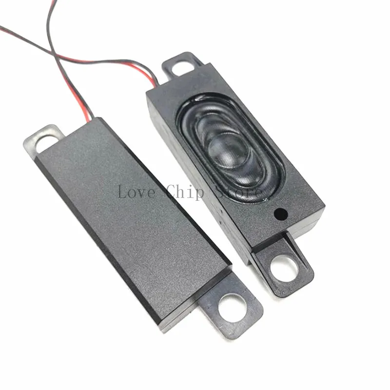 1Pair LCD Monitor/TV Speaker Horn 2W 8R 2357 5723 Loud speaker 8 ohms 2 Watt 23*57MM thickness 15MM